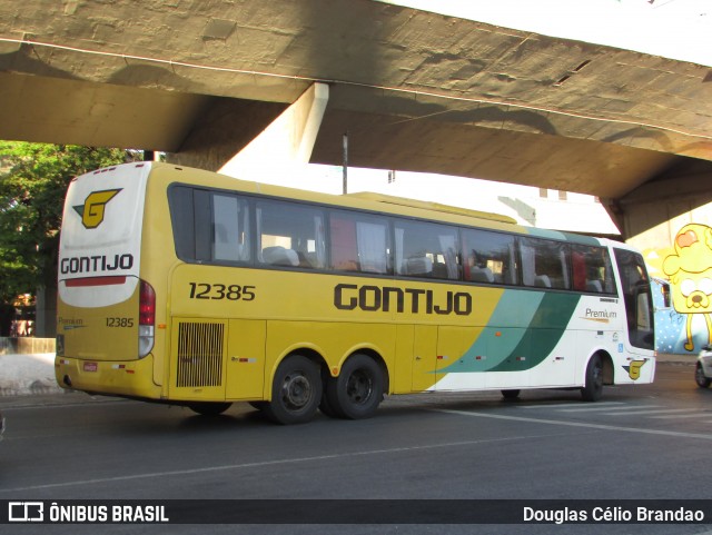 Empresa Gontijo de Transportes 12385 na cidade de Belo Horizonte, Minas Gerais, Brasil, por Douglas Célio Brandao. ID da foto: 7984517.