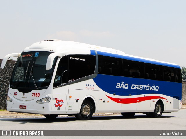 Viação São Cristóvão 2560 na cidade de São Paulo, São Paulo, Brasil, por João Victor. ID da foto: 7985433.