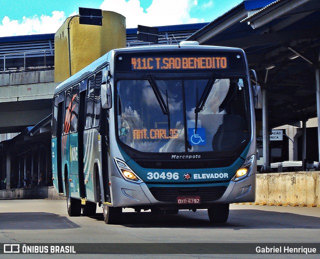 Expresso Luziense > Territorial Com. Part. e Empreendimentos 30496 na cidade de Belo Horizonte, Minas Gerais, Brasil, por Gabriel Henrique. ID da foto: 7983165.