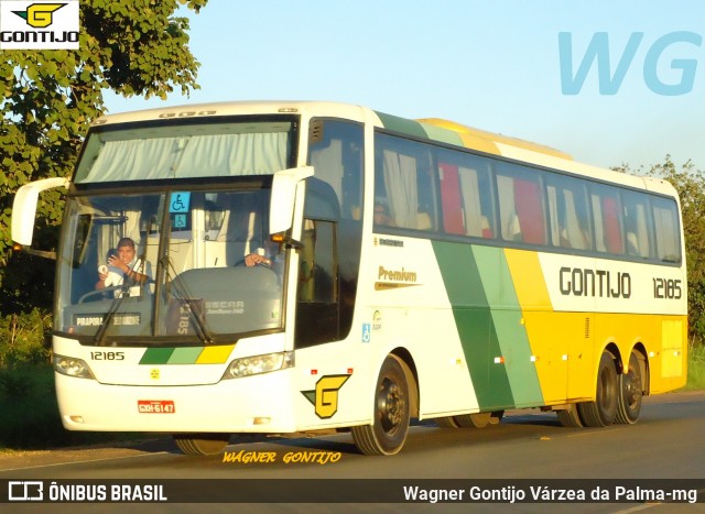 Empresa Gontijo de Transportes 12185 na cidade de Várzea da Palma, Minas Gerais, Brasil, por Wagner Gontijo Várzea da Palma-mg. ID da foto: 7984538.