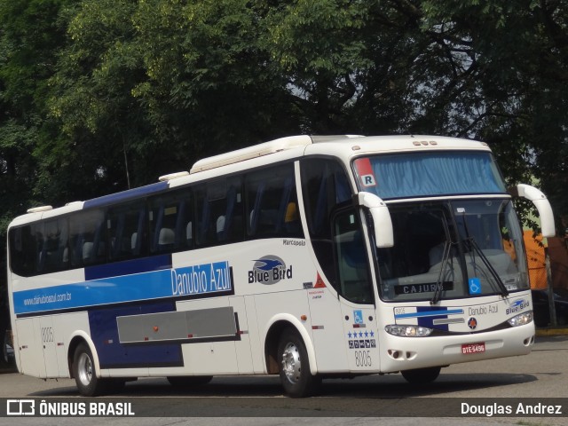 VIDA - Viação Danúbio Azul 8005 na cidade de São Paulo, São Paulo, Brasil, por Douglas Andrez. Número da foto: #7983908.