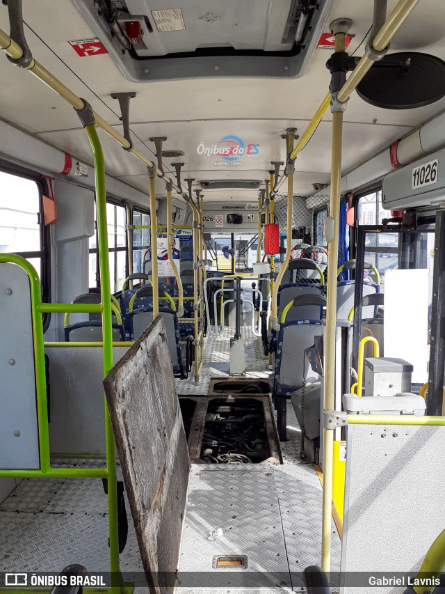 Metropolitana Transportes e Serviços 11026 na cidade de Vila Velha, Espírito Santo, Brasil, por Gabriel Lavnis. Número da foto: #7985381.