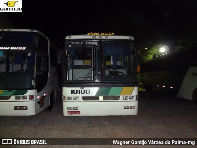 Empresa Gontijo de Transportes 10100 na cidade de Pirapora, Minas Gerais, Brasil, por Wagner Gontijo Várzea da Palma-mg. Número da foto: #7983961.