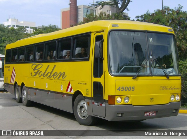 Viação Itapemirim 45005 na cidade de São Paulo, São Paulo, Brasil, por Mauricio A. Borges. ID da foto: 7984778.