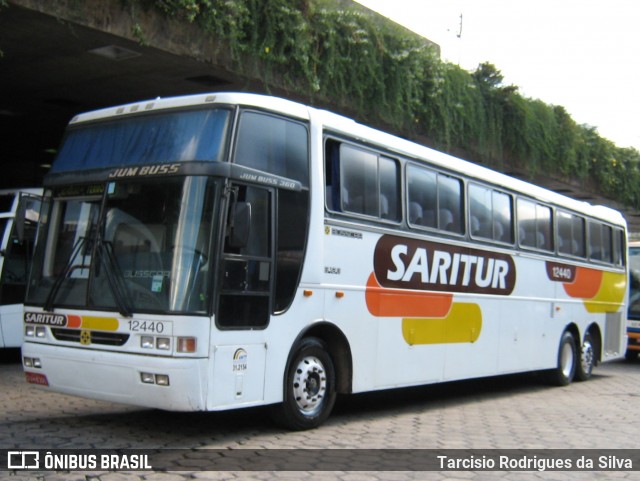 Saritur - Santa Rita Transporte Urbano e Rodoviário 12440 na cidade de Belo Horizonte, Minas Gerais, Brasil, por Tarcisio Rodrigues da Silva. ID da foto: 7984992.