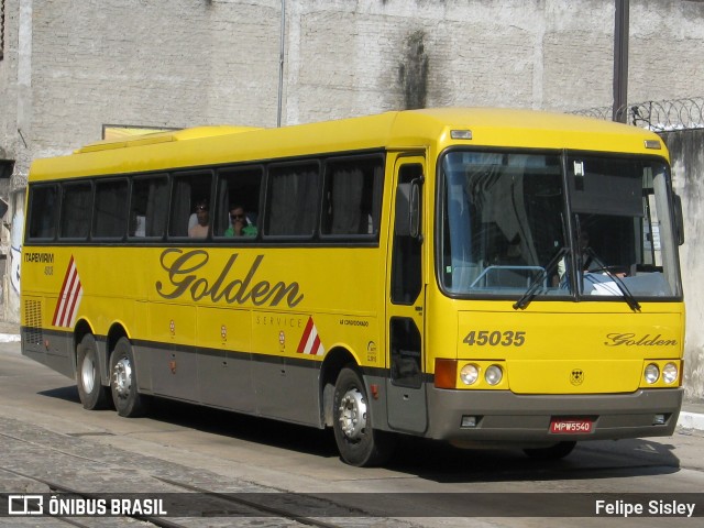 Viação Itapemirim 45035 na cidade de Rio de Janeiro, Rio de Janeiro, Brasil, por Felipe Sisley. ID da foto: 7982944.