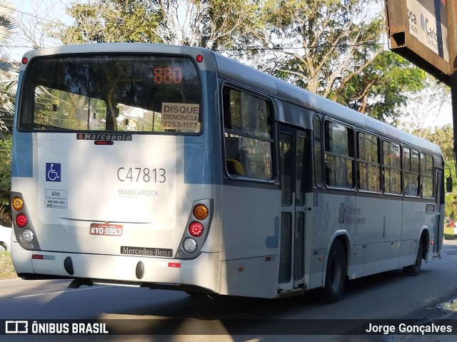 Viação Redentor C47813 na cidade de Rio de Janeiro, Rio de Janeiro, Brasil, por Jorge Gonçalves. Número da foto: #7986144.