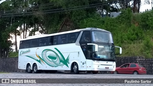 Catarinão Turismo 5200 na cidade de Joinville, Santa Catarina, Brasil, por Paulinho Sartor. ID da foto: 7987721.