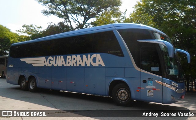 Viação Águia Branca 32620 na cidade de São Paulo, São Paulo, Brasil, por Andrey  Soares Vassão. Número da foto: #7987464.
