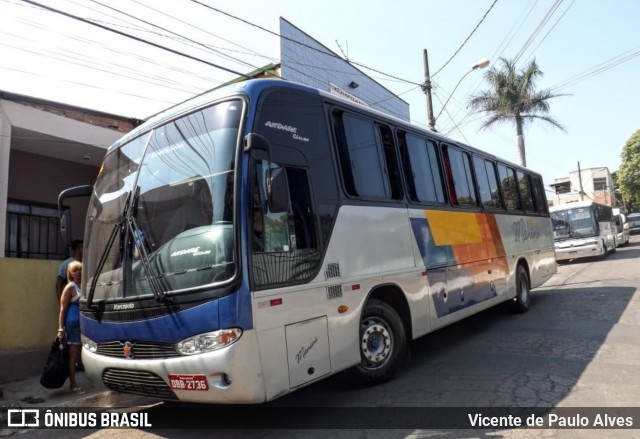 Manini Turismo 2736 na cidade de Matozinhos, Minas Gerais, Brasil, por Vicente de Paulo Alves. ID da foto: 7986319.