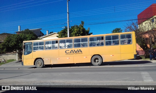 Cava Transportes 2003 na cidade de Caçapava do Sul, Rio Grande do Sul, Brasil, por Willian Moreira. ID da foto: 7988961.