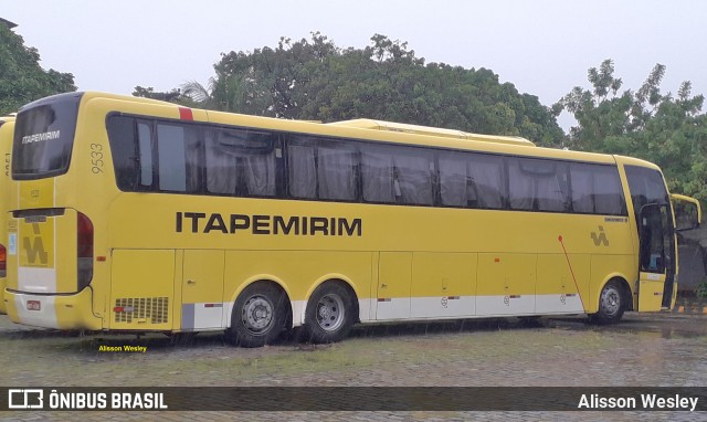 Viação Itapemirim 9533 na cidade de Fortaleza, Ceará, Brasil, por Alisson Wesley. ID da foto: 7987415.