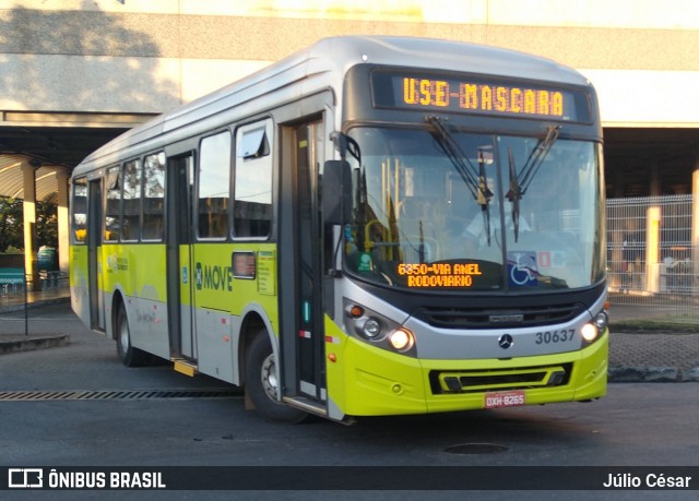 Viação Zurick 30637 na cidade de Belo Horizonte, Minas Gerais, Brasil, por Júlio César. Número da foto: #7985877.