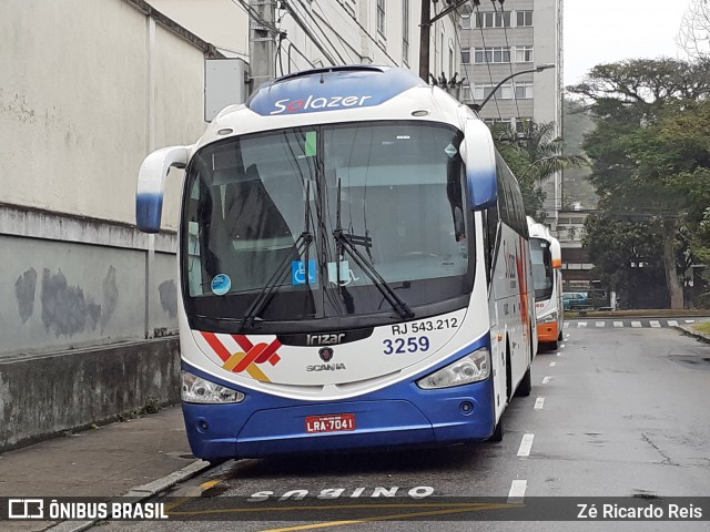 Solazer Transportes e Turismo RJ 543.212 na cidade de Petrópolis, Rio de Janeiro, Brasil, por Zé Ricardo Reis. ID da foto: 7989457.