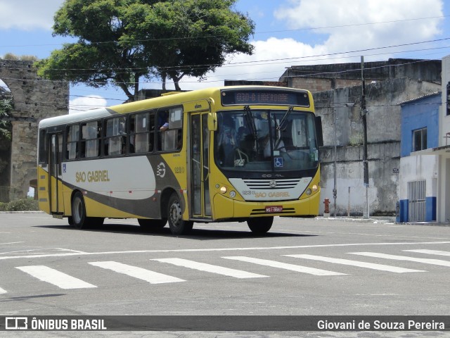 Viação São Gabriel 1230 na cidade de São Mateus, Espírito Santo, Brasil, por Giovani de Souza Pereira. ID da foto: 7993690.