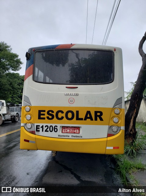 VMG - Viação Minas Gerais E1206 na cidade de Belo Horizonte, Minas Gerais, Brasil, por Ailton Alves. Número da foto: #7992784.
