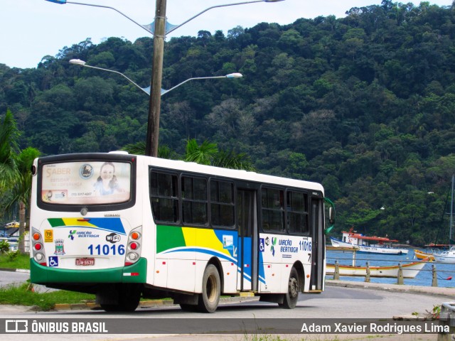Viação Bertioga 11016 na cidade de Bertioga, São Paulo, Brasil, por Adam Xavier Rodrigues Lima. Número da foto: #7991909.