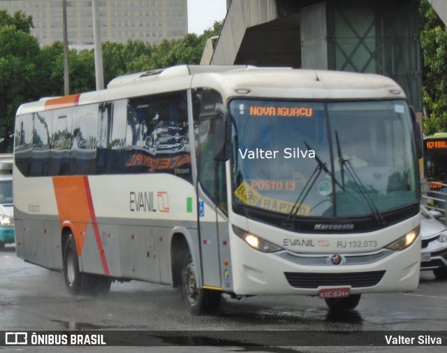 Evanil Transportes e Turismo RJ 132.073 na cidade de Rio de Janeiro, Rio de Janeiro, Brasil, por Valter Silva. Número da foto: #7993011.