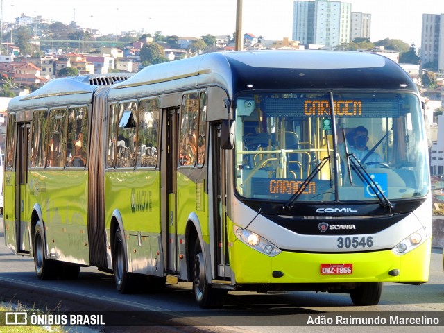 Bettania Ônibus 30546 na cidade de Belo Horizonte, Minas Gerais, Brasil, por Adão Raimundo Marcelino. ID da foto: 7993871.