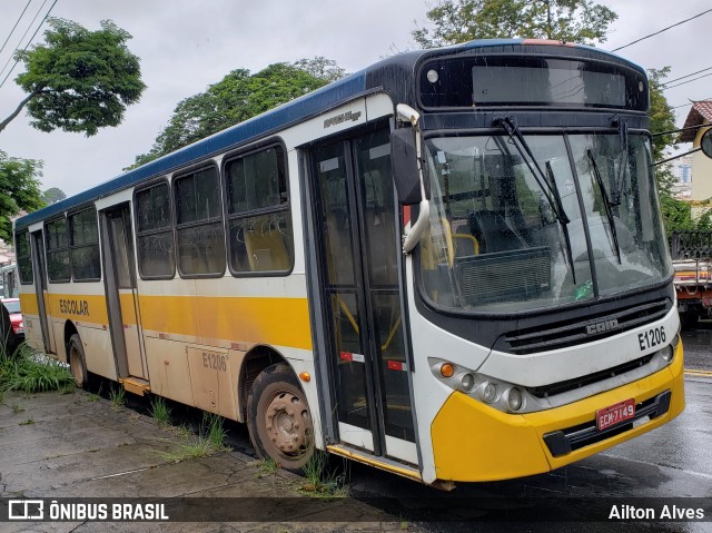 VMG - Viação Minas Gerais E1206 na cidade de Belo Horizonte, Minas Gerais, Brasil, por Ailton Alves. ID da foto: 7991282.