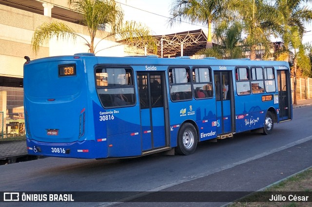 Independência > Trans Oeste Transportes 30816 na cidade de Belo Horizonte, Minas Gerais, Brasil, por Júlio César. ID da foto: 7993459.