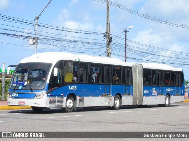 Itamaracá Transportes 1.435 na cidade de Recife, Pernambuco, Brasil, por Gustavo Felipe Melo. Número da foto: #7991190.