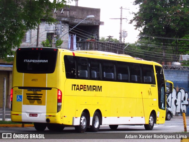 Viação Itapemirim 49021 na cidade de São Paulo, São Paulo, Brasil, por Adam Xavier Rodrigues Lima. Número da foto: #7991794.