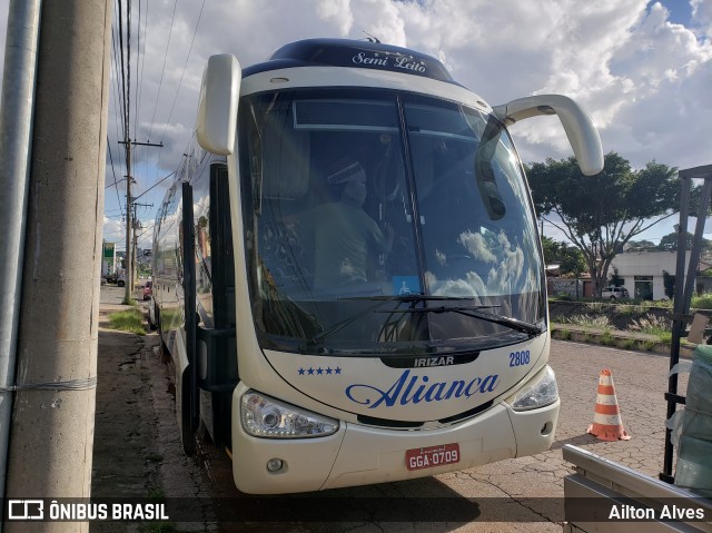 Aliança Turismo e Transporte 2808 na cidade de Belo Horizonte, Minas Gerais, Brasil, por Ailton Alves. ID da foto: 7992809.