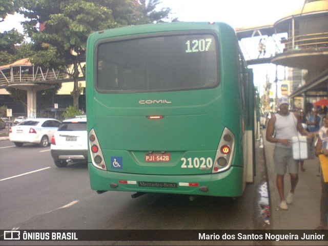 OT Trans - Ótima Salvador Transportes 21020 na cidade de Salvador, Bahia, Brasil, por Mario dos Santos Nogueira Junior. ID da foto: 7993219.