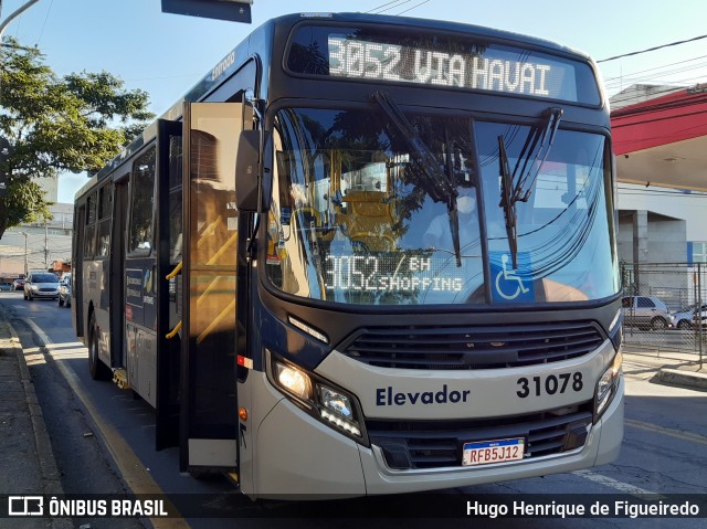 Transcbel 31078 na cidade de Belo Horizonte, Minas Gerais, Brasil, por Hugo Henrique de Figueiredo. ID da foto: 7992084.