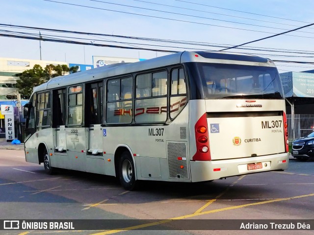 Auto Viação Mercês ML307 na cidade de Curitiba, Paraná, Brasil, por Adriano Trezub Déa. Número da foto: #7991668.