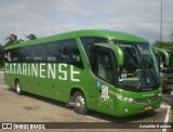 Auto Viação Catarinense 3338 na cidade de Florianópolis, Santa Catarina, Brasil, por Amarildo Kamers. Número da foto: #:id.