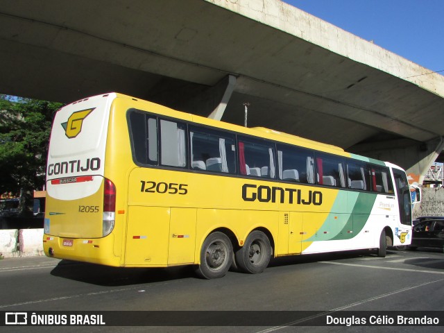 Empresa Gontijo de Transportes 12055 na cidade de Belo Horizonte, Minas Gerais, Brasil, por Douglas Célio Brandao. ID da foto: 7995636.