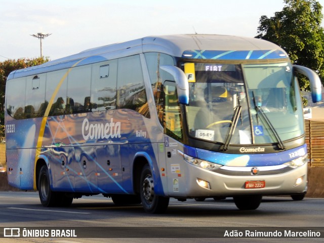 Viação Cometa 12221 na cidade de Belo Horizonte, Minas Gerais, Brasil, por Adão Raimundo Marcelino. ID da foto: 7996793.