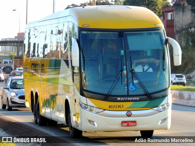 Empresa Gontijo de Transportes 16510 na cidade de Belo Horizonte, Minas Gerais, Brasil, por Adão Raimundo Marcelino. ID da foto: 7996539.