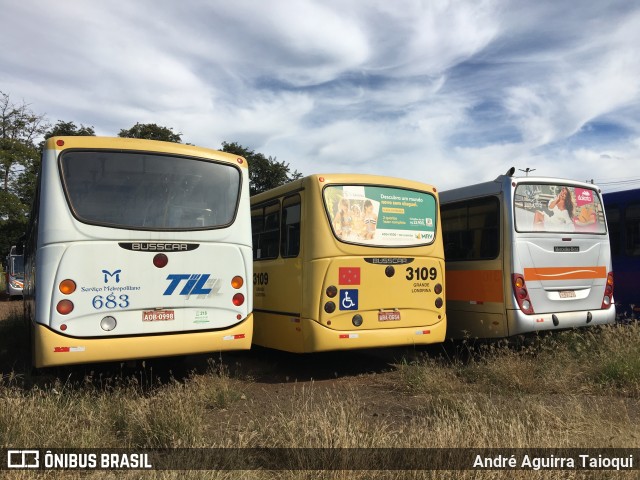 TIL Transportes Coletivos 683 na cidade de Londrina, Paraná, Brasil, por André Aguirra Taioqui. Número da foto: #7996459.