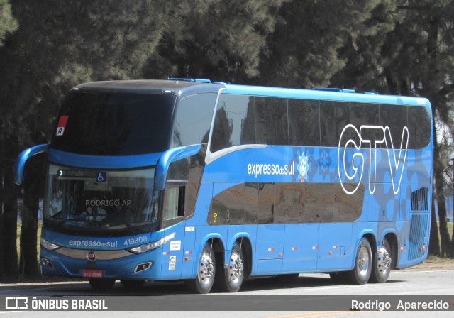 Expresso do Sul 419308 na cidade de Conselheiro Lafaiete, Minas Gerais, Brasil, por Rodrigo  Aparecido. Número da foto: #7994924.