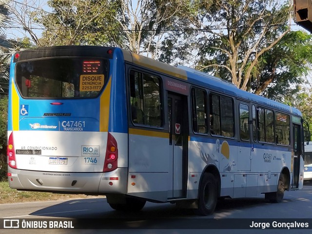 Viação Redentor C47461 na cidade de Rio de Janeiro, Rio de Janeiro, Brasil, por Jorge Gonçalves. Número da foto: #7994200.