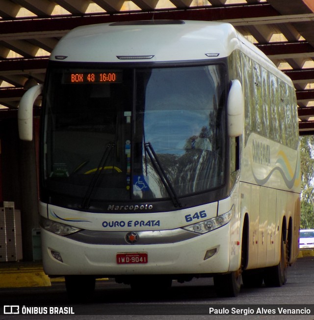 Viação Ouro e Prata 646 na cidade de Cuiabá, Mato Grosso, Brasil, por Paulo Sergio Alves Venancio. Número da foto: #7996107.