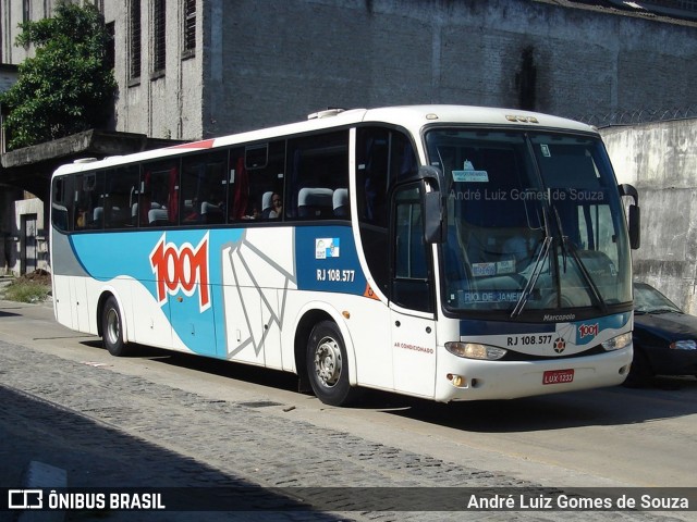 Auto Viação 1001 RJ 108.577 na cidade de Rio de Janeiro, Rio de Janeiro, Brasil, por André Luiz Gomes de Souza. Número da foto: #7995809.