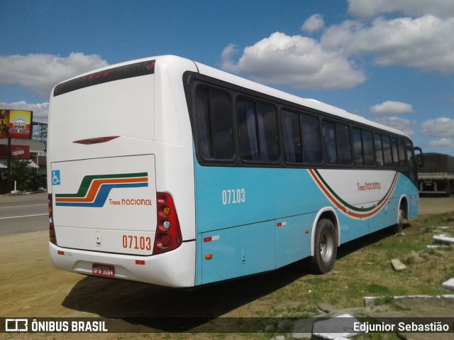 TBS - Travel Bus Service > Transnacional Fretamento 07103 na cidade de Nazaré da Mata, Pernambuco, Brasil, por Edjunior Sebastião. Número da foto: #7995189.
