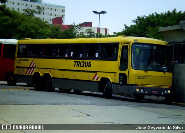 Viação Itapemirim 20927 na cidade de São Paulo, São Paulo, Brasil, por José Geyvson da Silva. ID da foto: 8063888.