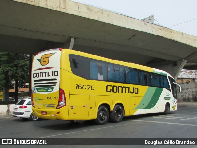 Empresa Gontijo de Transportes 16070 na cidade de Belo Horizonte, Minas Gerais, Brasil, por Douglas Célio Brandao. ID da foto: 8063841.