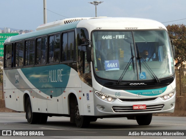Expresso Allure 66 na cidade de Belo Horizonte, Minas Gerais, Brasil, por Adão Raimundo Marcelino. Número da foto: #8064618.