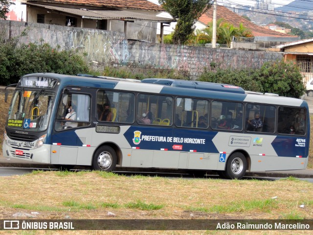 Viação Jardins 40744 na cidade de Belo Horizonte, Minas Gerais, Brasil, por Adão Raimundo Marcelino. Número da foto: #8064557.