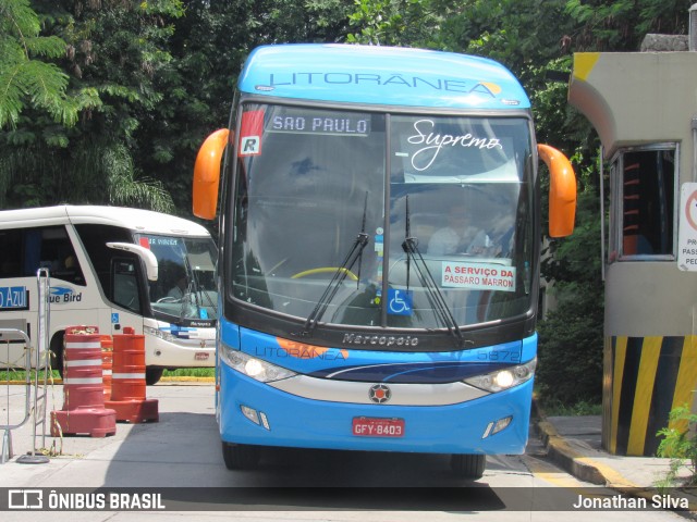 Litorânea Transportes Coletivos 5872 na cidade de São Paulo, São Paulo, Brasil, por Jonathan Silva. Número da foto: #8062836.