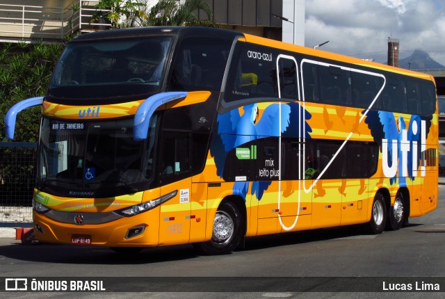 UTIL - União Transporte Interestadual de Luxo 11912 na cidade de Rio de Janeiro, Rio de Janeiro, Brasil, por Lucas Lima. ID da foto: 8064408.