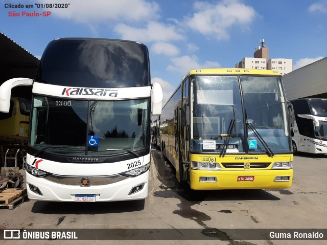 Viação Itapemirim 44061 na cidade de São Paulo, São Paulo, Brasil, por Guma Ronaldo. Número da foto: #8064497.