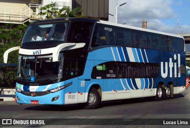 UTIL - União Transporte Interestadual de Luxo 11930 na cidade de Rio de Janeiro, Rio de Janeiro, Brasil, por Lucas Lima. Número da foto: #8064390.