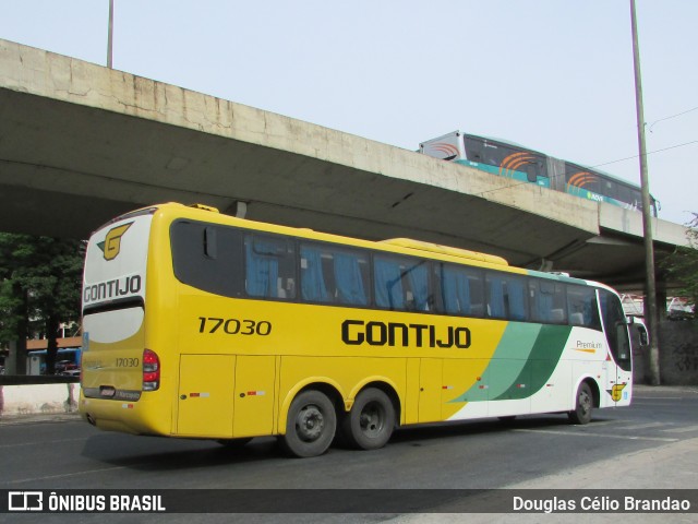 Empresa Gontijo de Transportes 17030 na cidade de Belo Horizonte, Minas Gerais, Brasil, por Douglas Célio Brandao. Número da foto: #8063665.